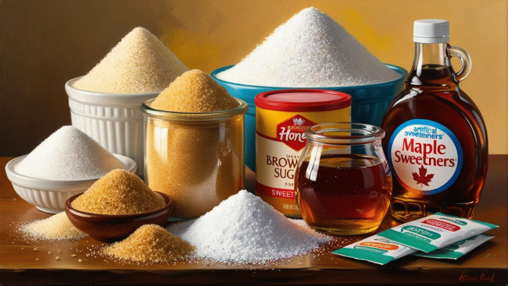 Sugar and Sweeteners: We offer granulated white sugar, brown sugar, and specialty sweeteners like glucose syrup and sorbitol, catering to confectionery, beverage, and bakery industries seeking both taste and texture enhancement.