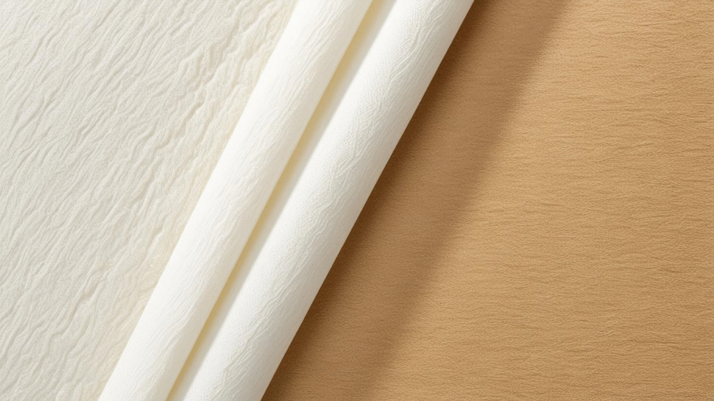 Kraft Paper Rolls: Virgin and recycled kraft paper in various thicknesses and roll sizes, ideal for packaging, wrapping, and industrial use.